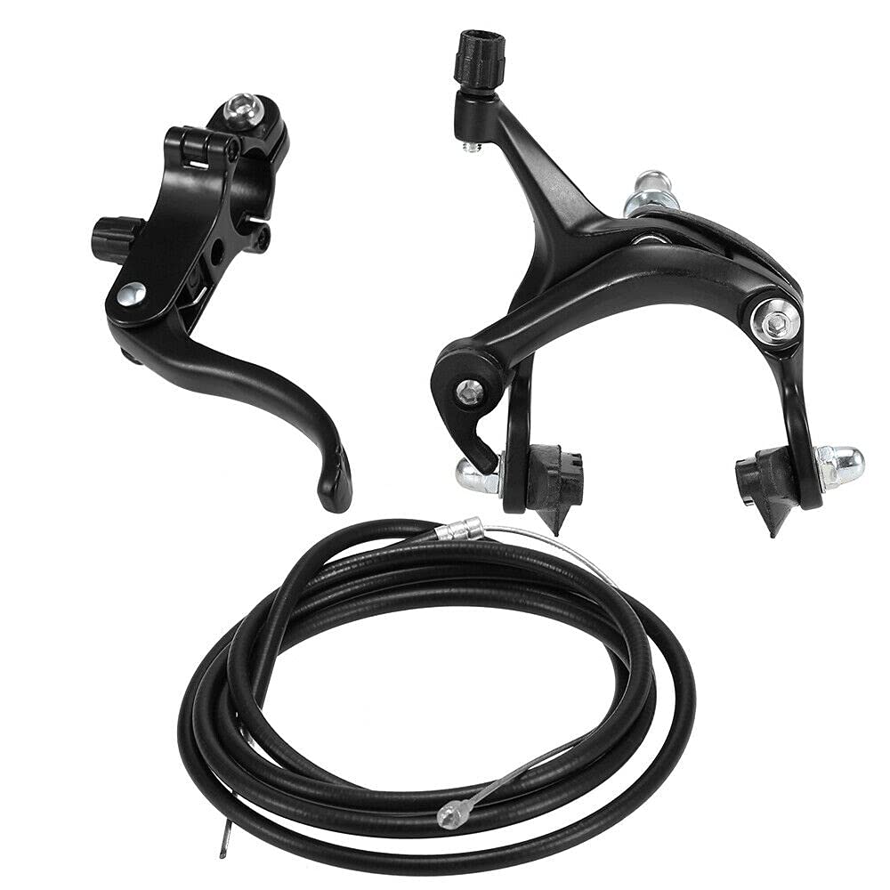 Fixie Bike Brake Kit - Rear Caliper Brake Set for Road Bikes & Cruisers - Side Pull Brake Replacement - Perfect for Urban Commuting & Fixed Gear Cycling