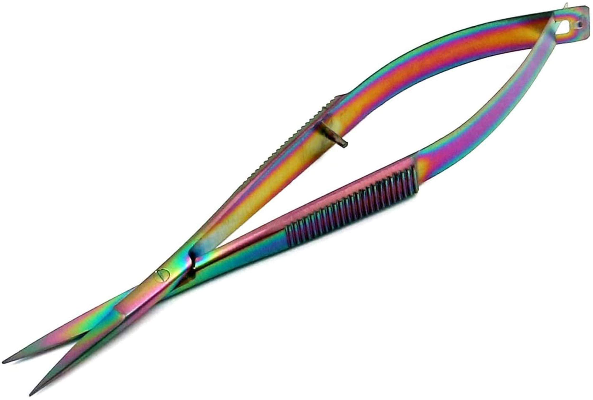 OdontoMed2011 Multi-Color Micro Spring Embroidery Scissors 4.5