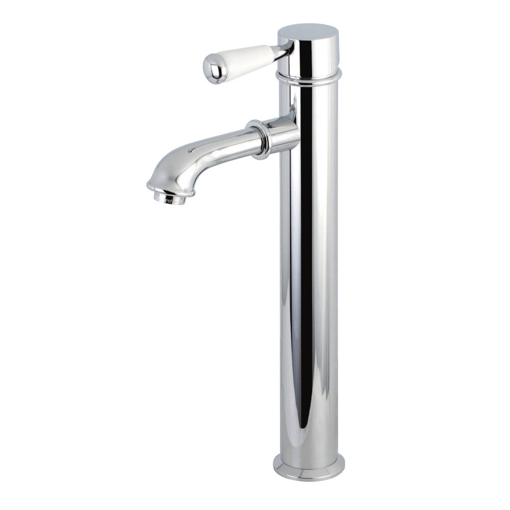 Modern Paris Single Handle Vessel Sink Faucet - Brushed Nickel Bathroom Sink Faucet for Vanity, Powder Room & Luxury Washbasin - Perfect for Contemporary Home Decor & Spa-Style Bathrooms
