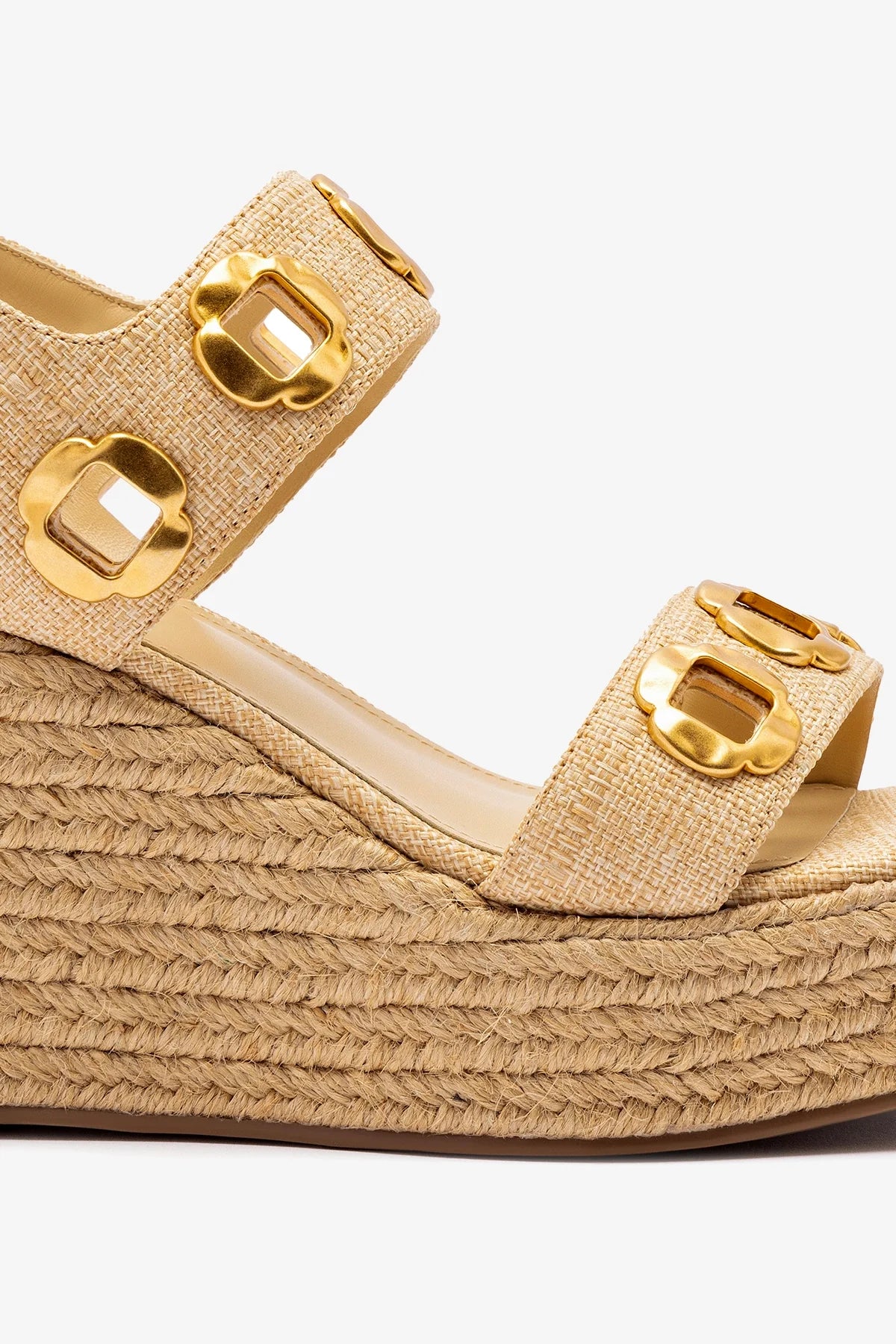 Stylish Milan Espadrille in Beige Raffia - Comfortable Summer Sandals for Women | Perfect for Beach, Vacation & Casual Outfits