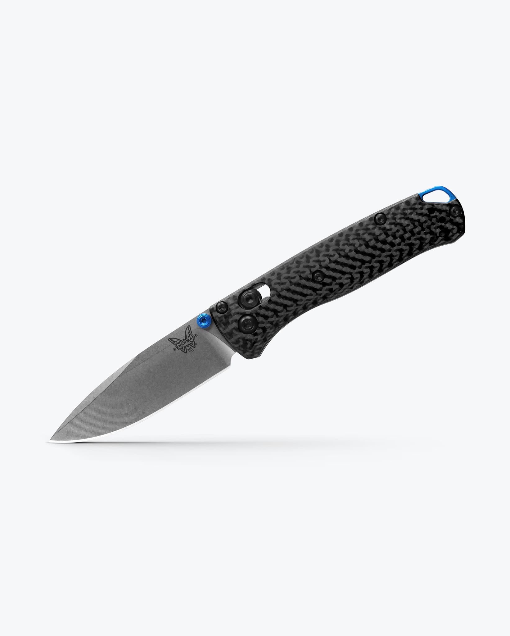 Benchmade Mini Bugout® Folding Knife - Carbon Fiber Handle, Lightweight & Durable EDC Pocket Knife for Camping, Hiking & Everyday Carry