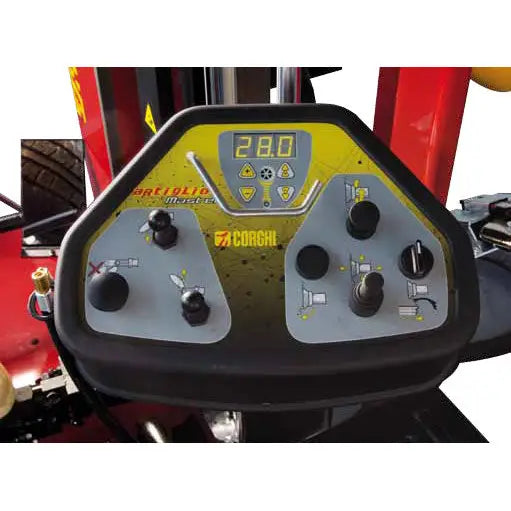Corghi AM28 Touchless Tire Changer with Pneumatic Wheel Clamping System - Professional Auto Shop Equipment for Fast & Safe Tire Changes