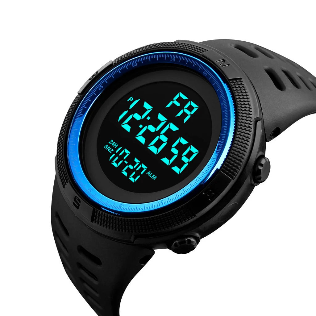 Digital Electronic Watch for Men & Women - Waterproof Smart Watch with Fitness Tracker, Heart Rate Monitor, Sleep Tracking - Perfect for Running, Workouts & Daily Use