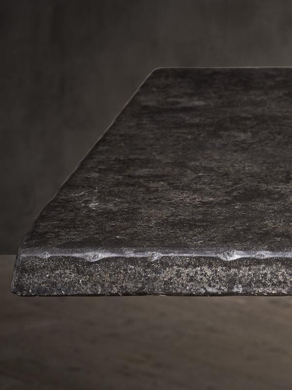 Blue Moon Marble Coffee Table - Modern A-Frame Design for Living Room, Lounge & Office Decor