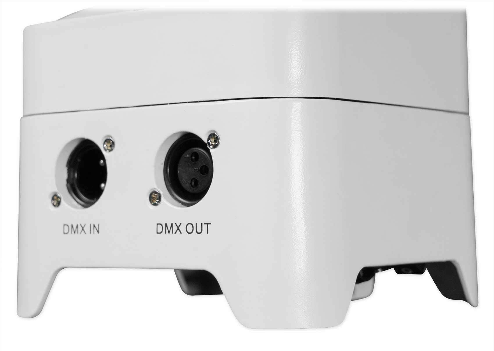 Rockville PAR 50 Battery-Powered LED Wash Lights with Wireless DMX & 384-Channel Controller - Perfect for Stage Lighting, DJ Shows, and Live Events