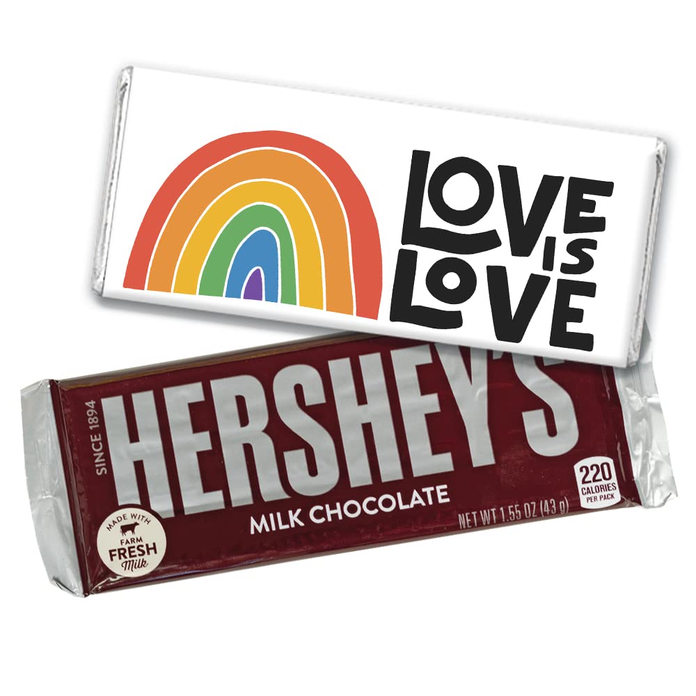 36ct Gay Pride Party Favors - Assorted Chocolate Candy Bars (36 Pack) - Perfect for Pride Parades, LGBTQ+ Events & Celebrations