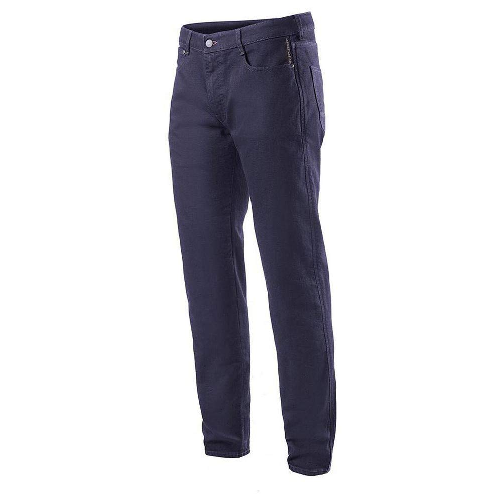 Alpinestars Copper 2 Denim Motorcycle Pants for Men - Size 32, Rinse Wash - Durable Riding Jeans for Street Bikers & Commuters