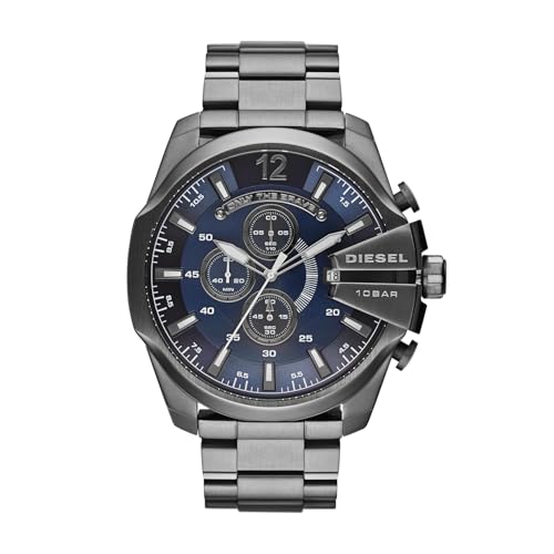Gunmetal/Blue Dial