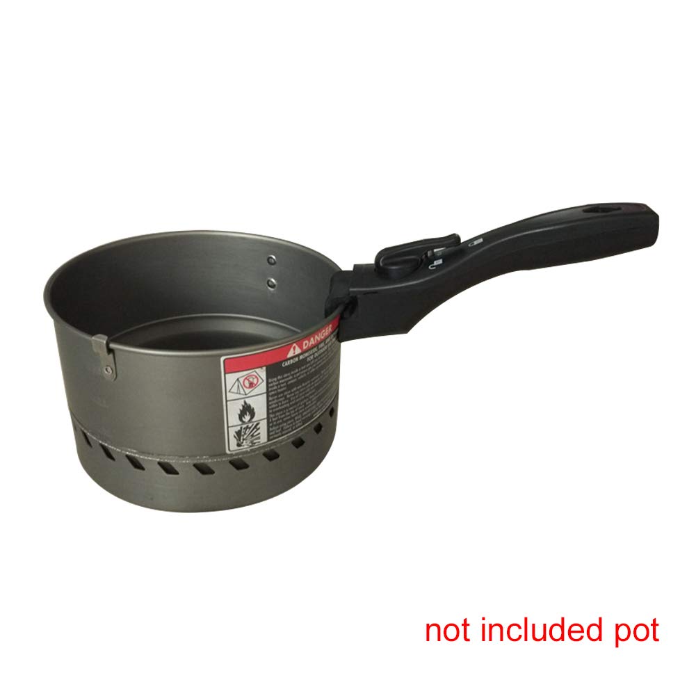 Detachable Pot Handle - Removable Cookware Handle for Pots & Pans - Heat-Resistant Kitchen Clip - Perfect for Home Cooking, Camping & Outdoor Use (1 PC)