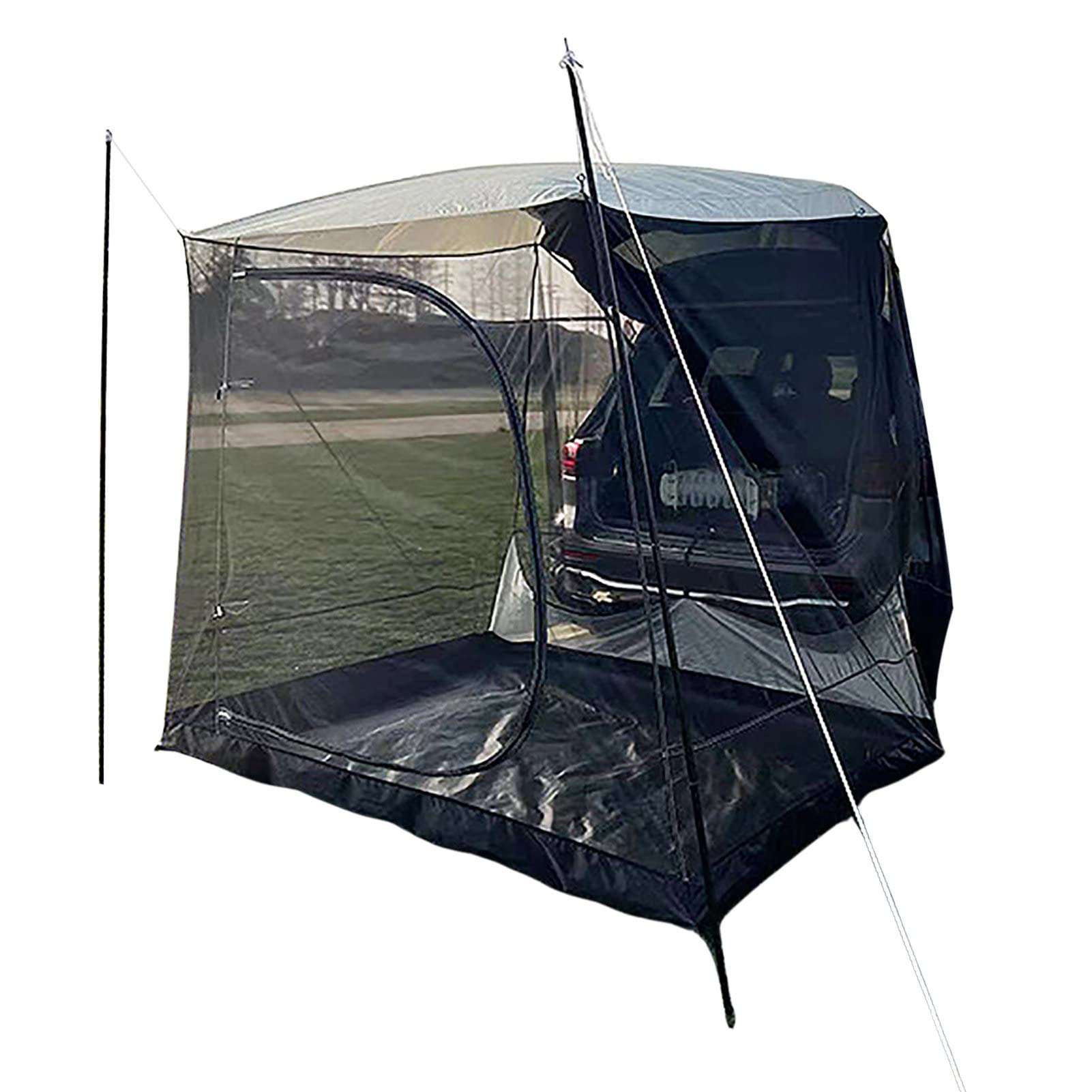 Universal SUV Camping Tent for 5-6 People - Waterproof Rear Car Tent with Storage Bag | Perfect for Family Outdoor Adventures, Road Trips & Tailgating