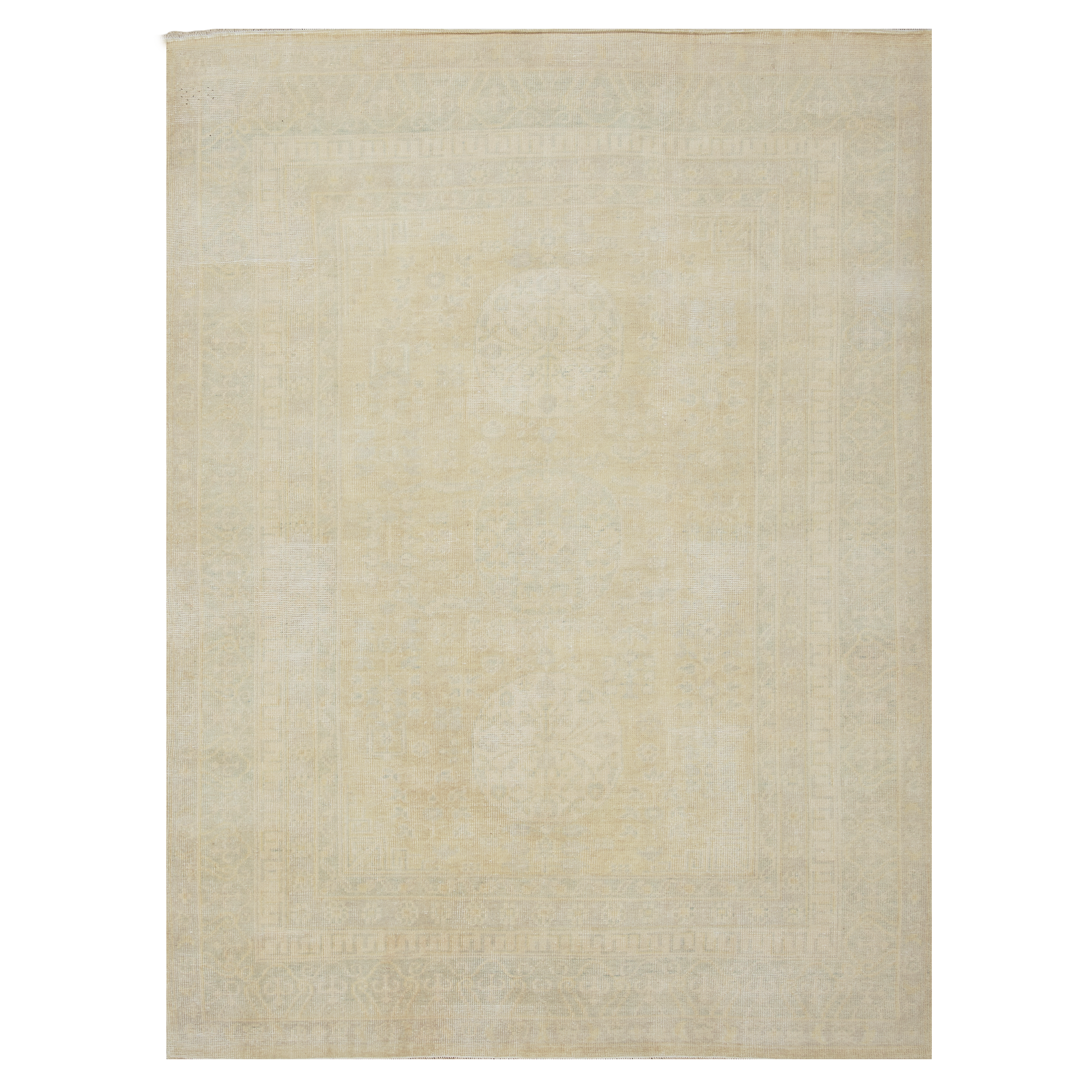 Dawna Grey/Beige Area Rug - Soft Modern Neutral Rug for Living Room, Bedroom, Office - Non-Slip Washable Home Decor Carpet for Comfort & Style