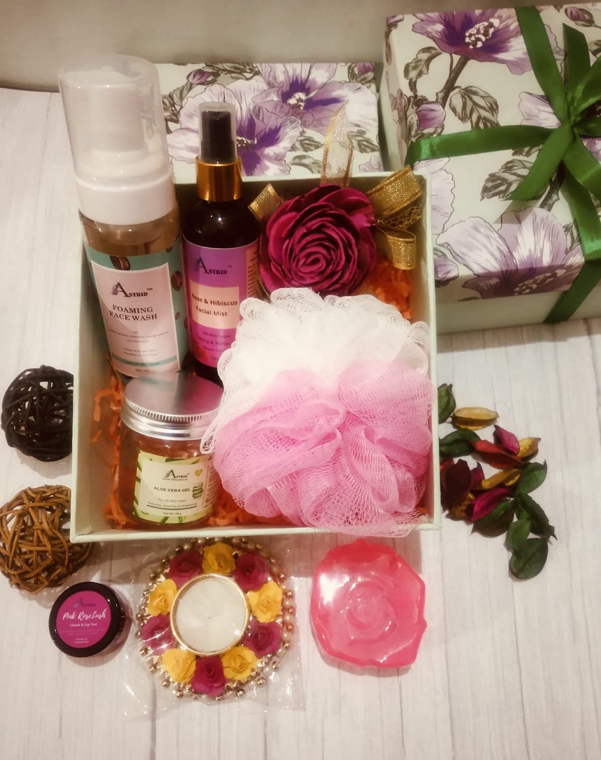 Astrid Rejuvenating Hamper Gift Set - 7-Piece Skincare Essentials for Men & Women, Paraben & Sulphate Free - Perfect for Daily Self-Care Routine, Spa Days & Thoughtful Gifting