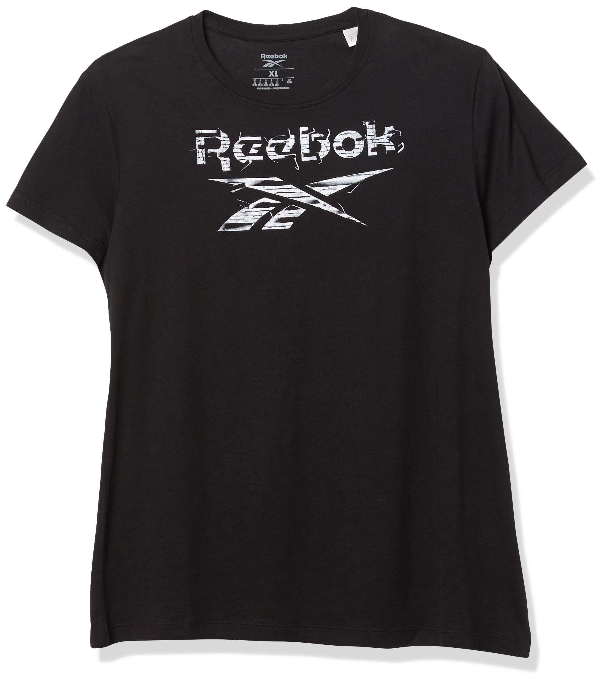 Reebok Women's Workout T-Shirt - Breathable Graphic Tee for Gym, Running & Yoga | Athletic Casual Wear for Fitness & Everyday Use