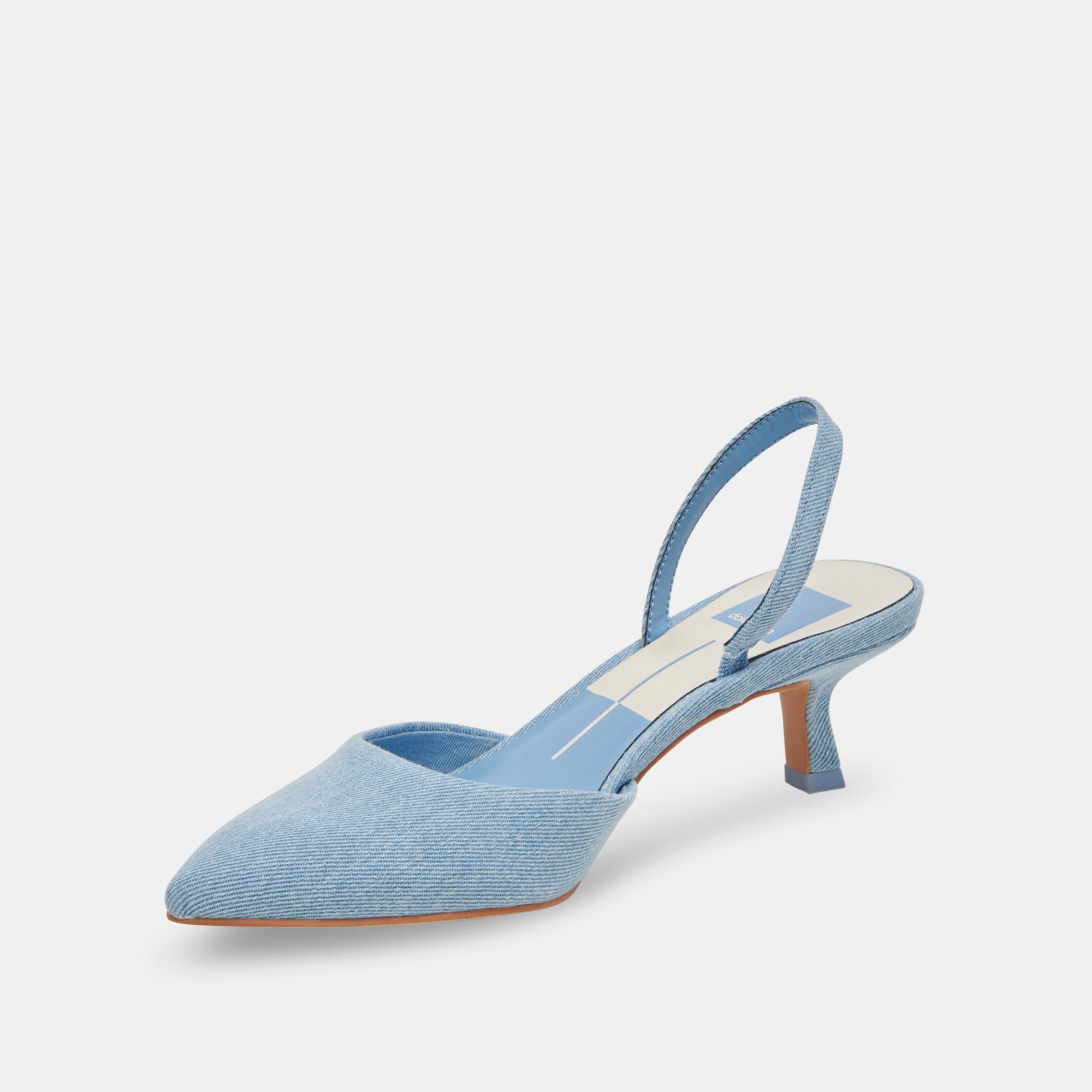 CORSA Women's Blue Denim High Heels - Stylish & Comfortable Pumps for Parties, Weddings & Office Wear