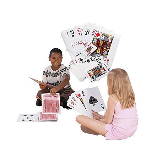 Jumbo Playing Cards - Oversized Poker Deck (8.25