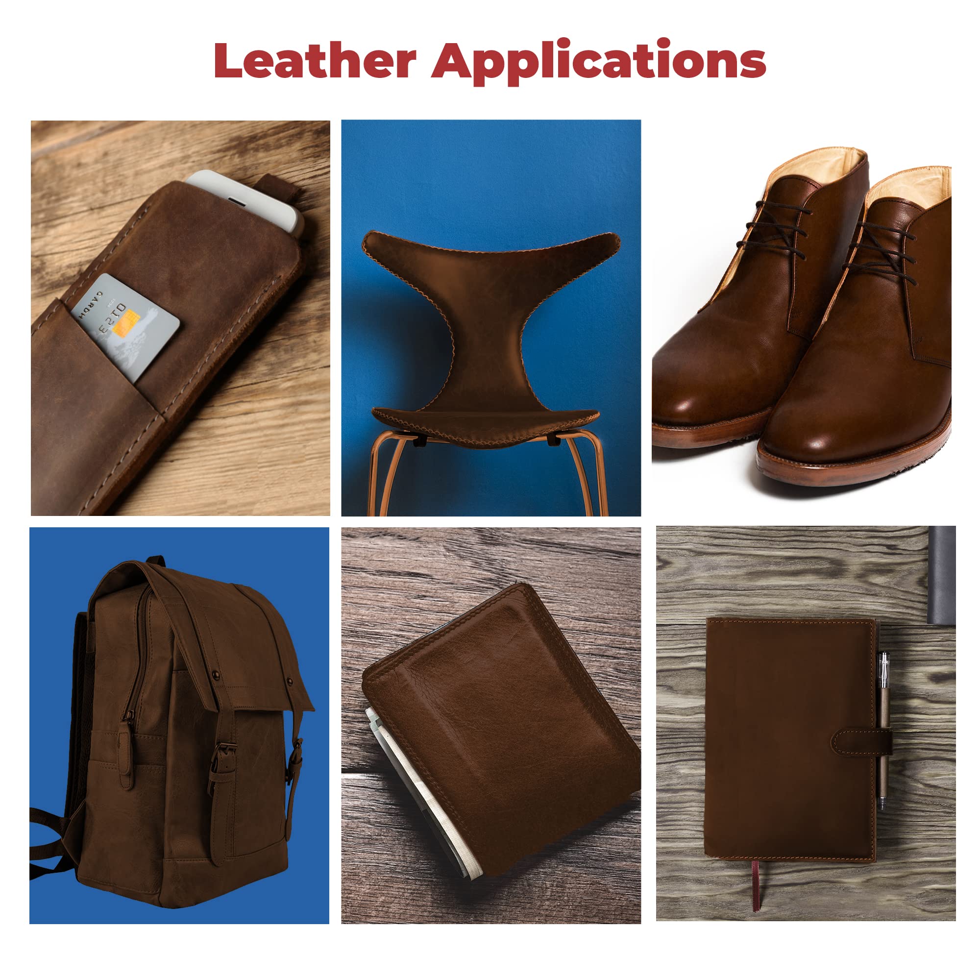 Premium 8-10 oz (3-4mm) Grass-Fed Full Grain Cowhide Leather - 24