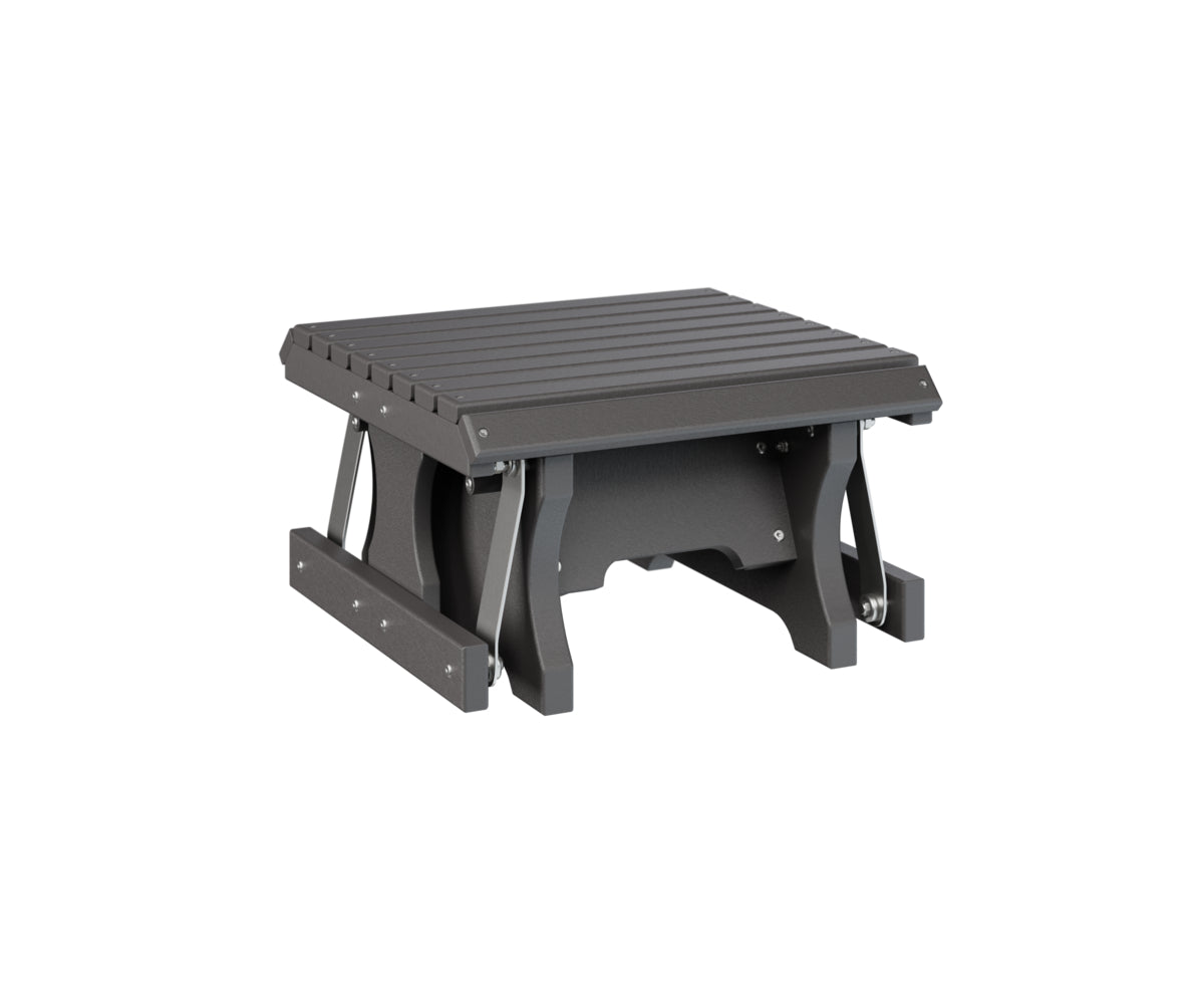 Berlin Gardens Gliding Footstool - Adjustable Comfort Ottoman with Smooth Glide Motion - Perfect for Living Room, Bedroom or Office Relaxation