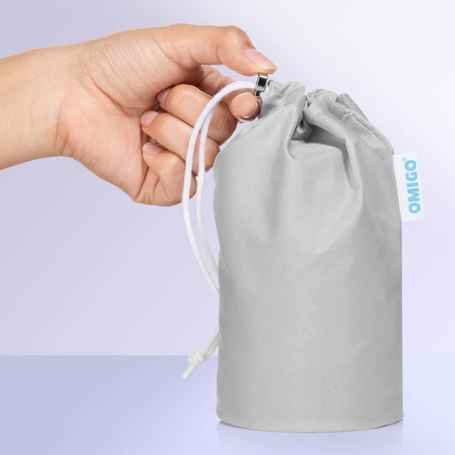 Omigo Collapsible Travel Bidet - 500ml Portable Personal Hygiene Bottle (Blush Pink) | Perfect for Camping, Hiking, Road Trips & Postpartum Care