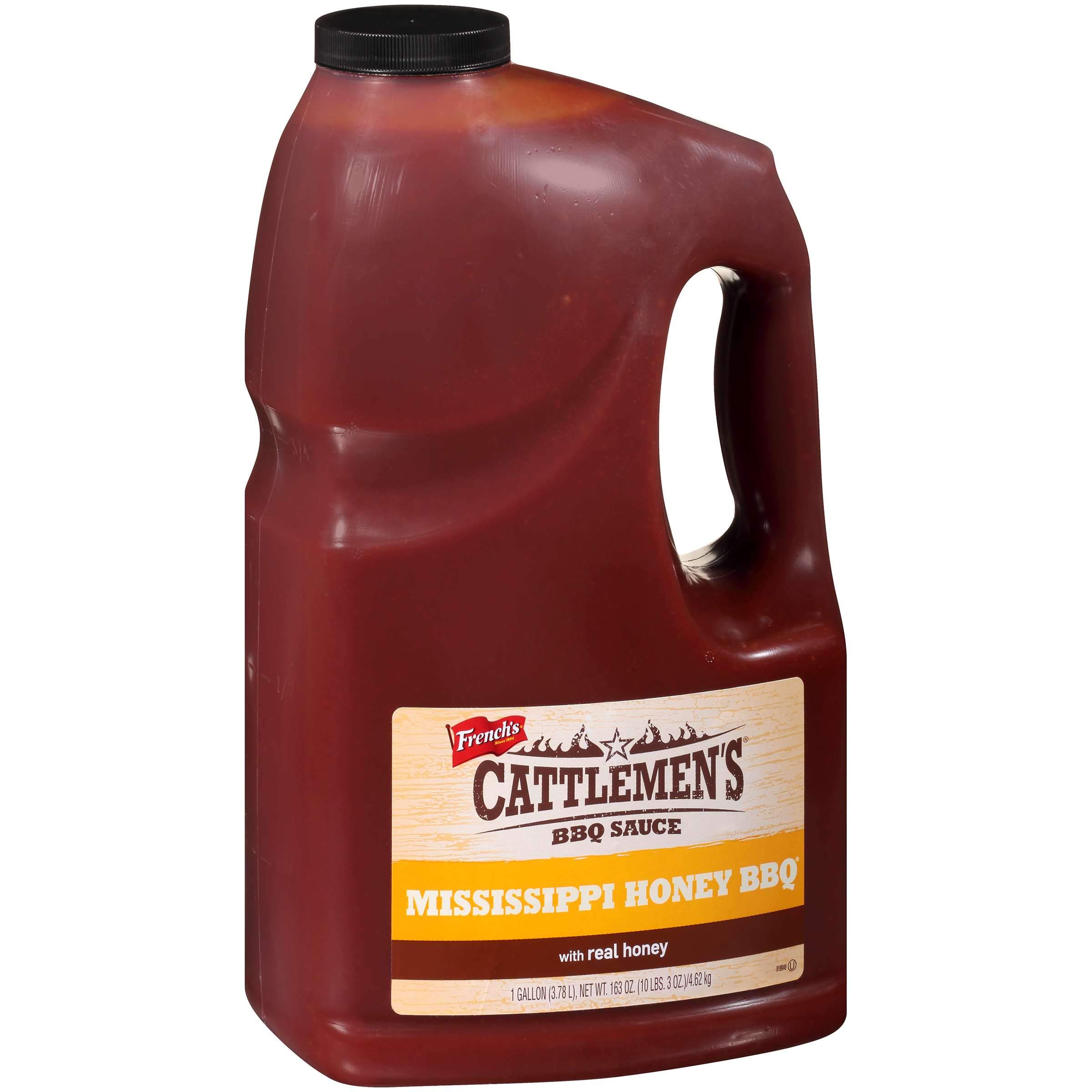 Cattlemen's BBQ Sauce Mississippi Honey - 4 Pack (40oz) | Sweet & Tangy Honey Glaze for Ribs, Chicken & Grilling | Perfect for Backyard BBQs, Tailgating & Family Cookouts