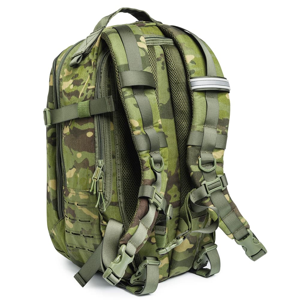 Beretta Active Outdoors 29L Tactical Backpack with Molle System & Waterproof Laptop Compartment - Multicam Tropic (BS861T225707Z1) - Perfect for Hiking, Military Use, and Outdoor Adventures
