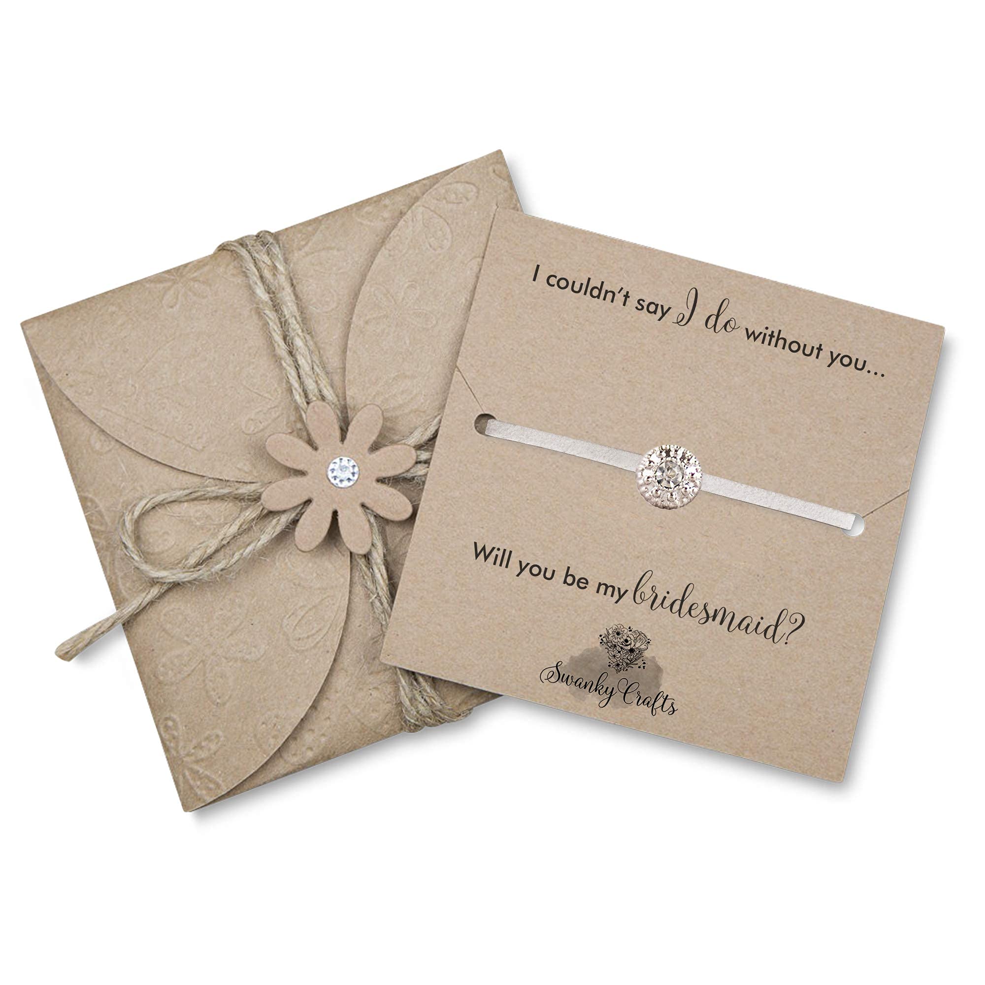 Elegant Bridesmaid Proposal Gift Box Set with Premium Gift Wrap - Perfect for Wedding Party, Bachelorette & Bridal Shower Gifts