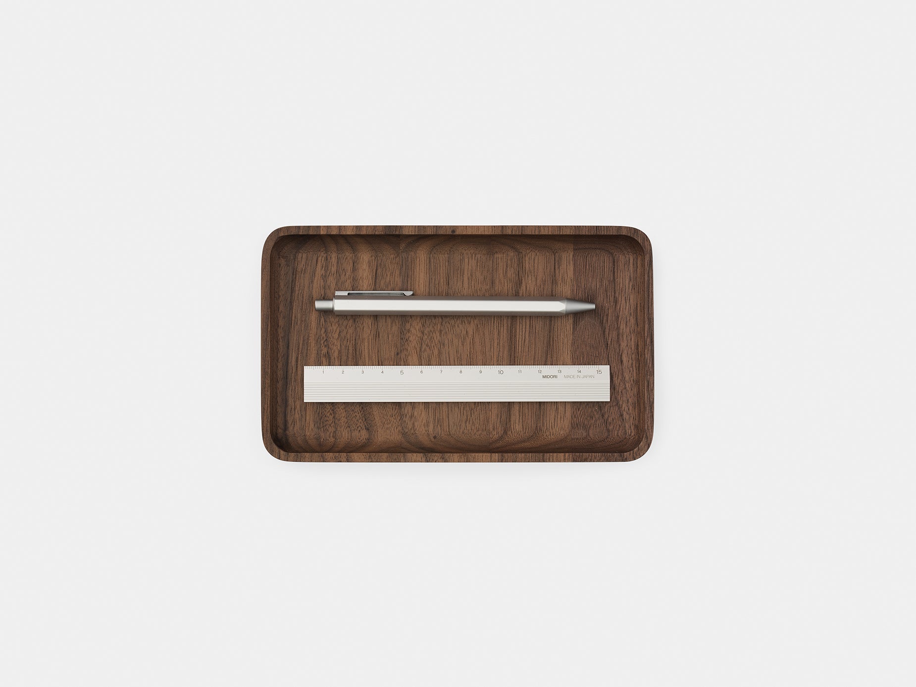 Handmade Wooden Catchall Tray - Natural Wood Jewelry Dish & Key Organizer for Entryway, Dresser, Nightstand | Home Decor & Gift Idea