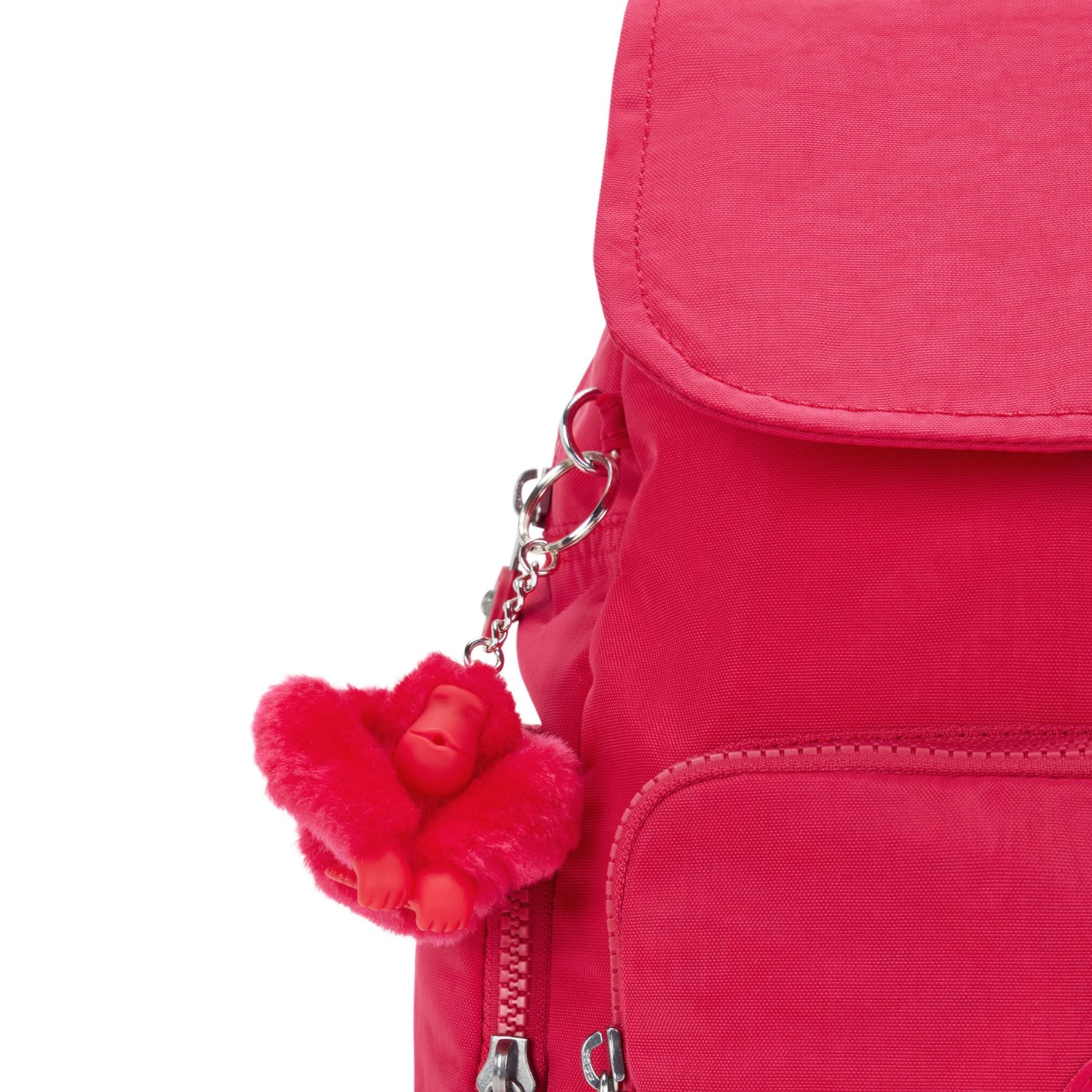 Kipling City Zip Small Backpack for Women - Lightweight Travel Daypack, Water-Resistant Confetti Pink Crossbody Bag - Perfect for Work, School & Commuting