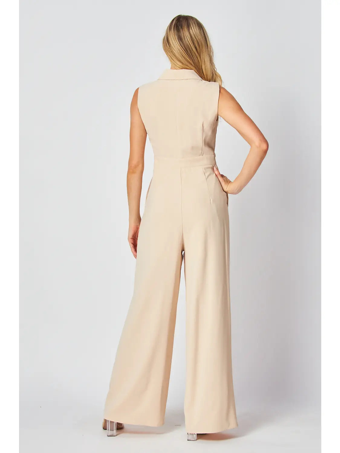 Stylish Front Tie Jumpsuit for Women - Summer Fashion Romper (On Sale $31.20) - Perfect for Beach Vacations, Date Nights & Casual Outings