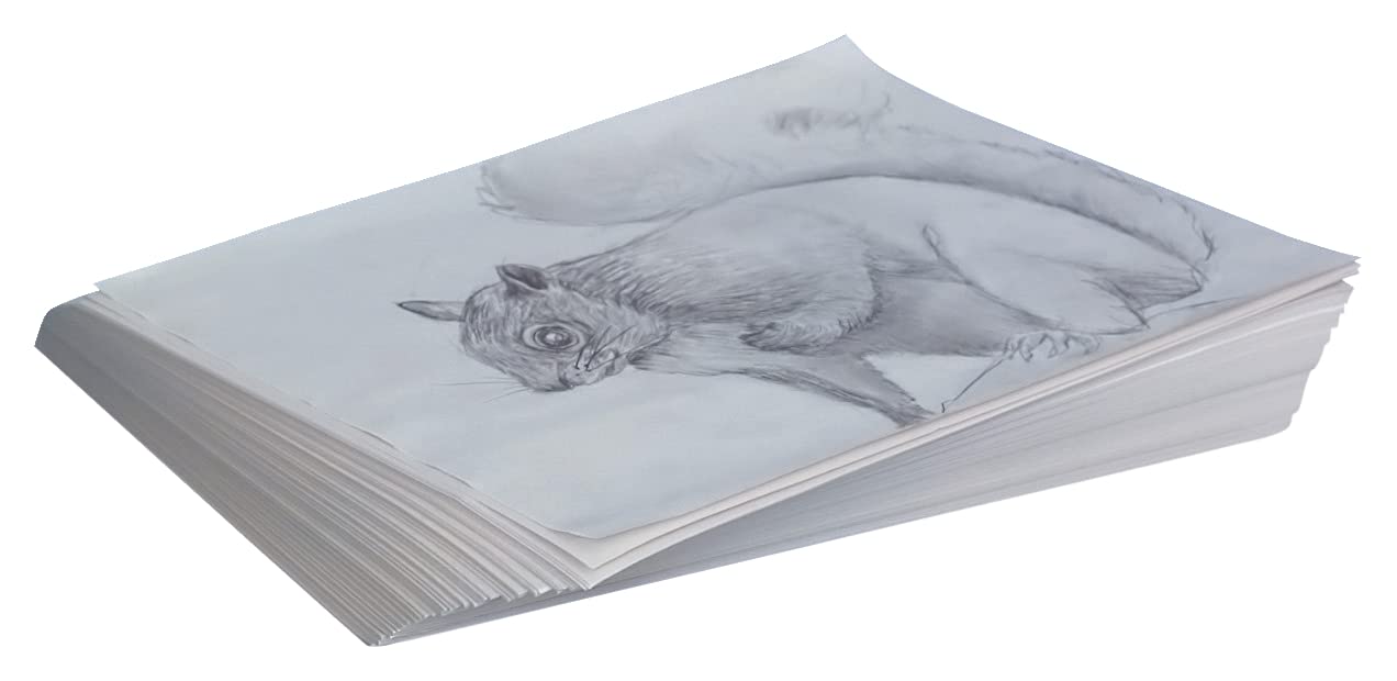 School Smart Newsprint Drawing Paper - 30 lb, 12 x 18 Inches, 500 Sheets, White | Bulk Art Paper for Classroom, Sketching & Craft Projects | Ideal for Kids, Students & Artists