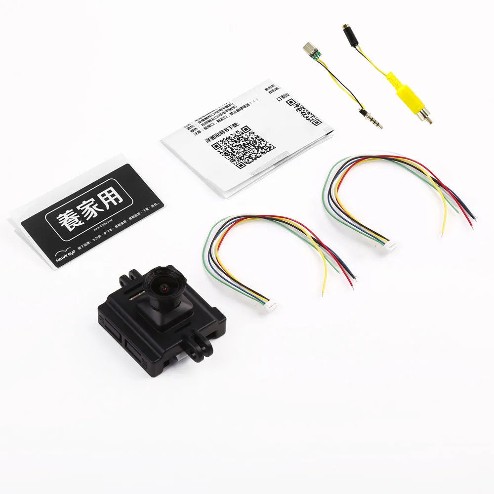 Hawkeye Firefly Split Nakedcam V4.0 4K Action Camera with Anti-Shake for FPV Drones - Perfect for Aerial Photography, Racing, and Outdoor Adventures