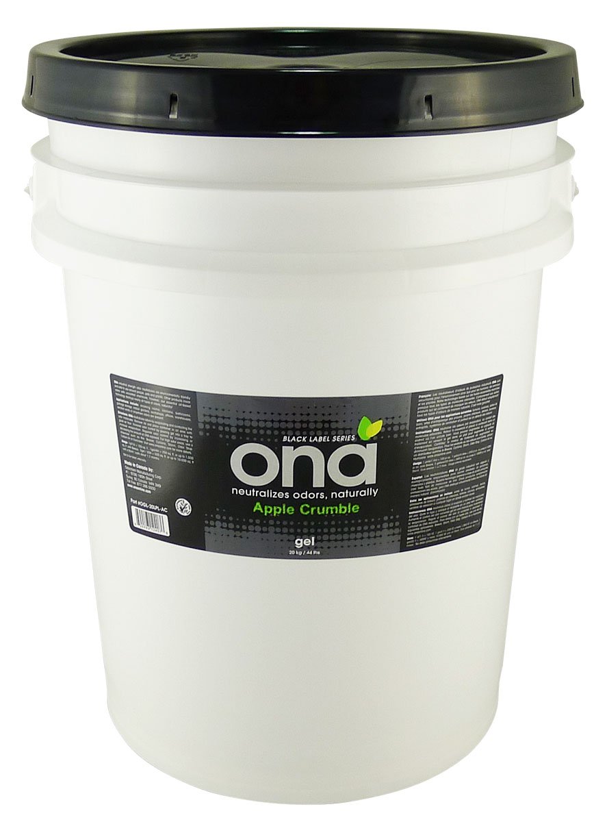 Ona Apple Crumble 20 Liter Gel - Odor Neutralizing Gel for Home, Office & Grow Rooms | Eliminates Unpleasant Smells | Long-Lasting Air Freshener Solution