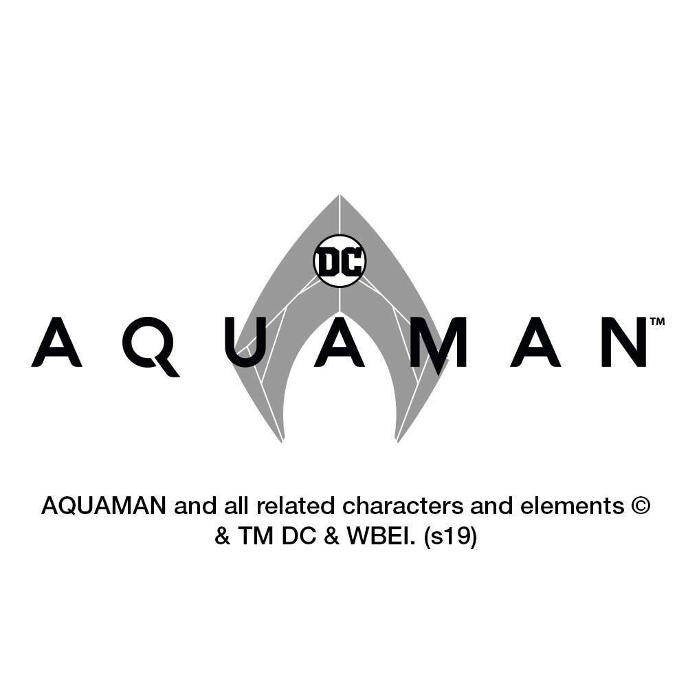 Aquaman Movie Ocean Master Chibi Character Metal Bookmark - Cute Collectible Page Marker with Oval Charm for Books, Comics & Gifts (DC Comics Fan Merchandise)