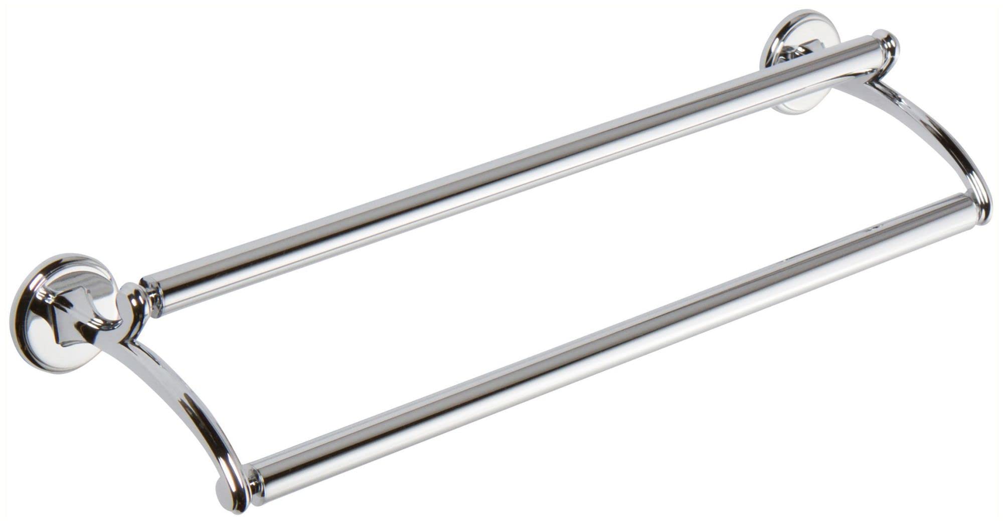 32-Inch Double Towel Bar - Solid Brass Bathroom Towel Rack with Polished Chrome Finish | Perfect for Bathroom Organization & Spa-Like Luxury