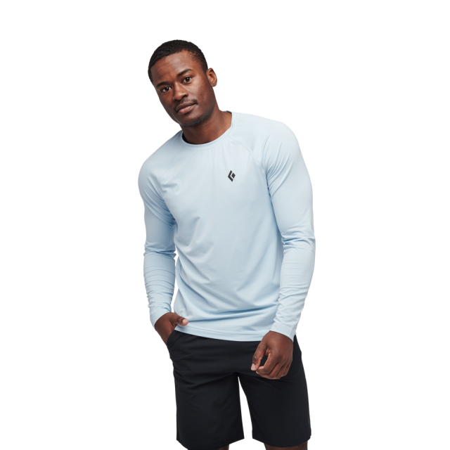 Men's Alpenglow Long Sleeve Crew Neck Shirt - Lightweight Hiking & Outdoor Adventure Base Layer for Men