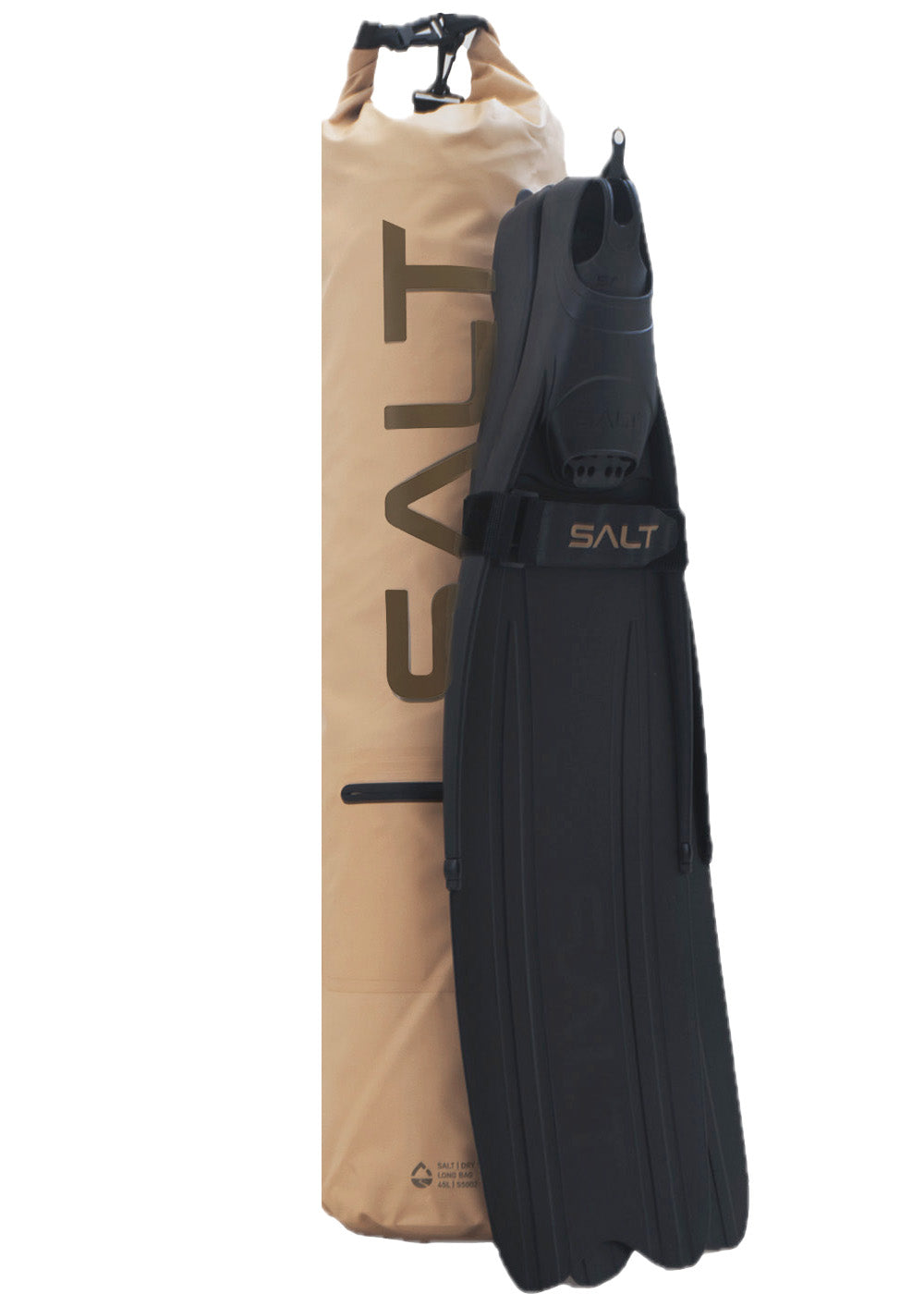 45L Waterproof Dry Bag for Kayaking, Camping & Hiking - Salt Fin Lightweight Floating Gear Storage (Ideal for Beach, Boating & Outdoor Adventures)
