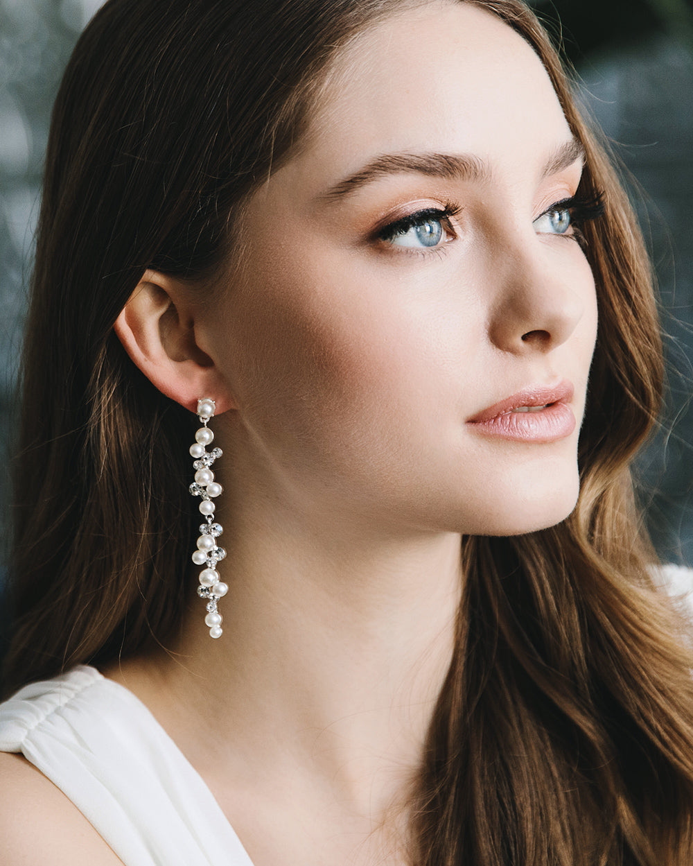 Cassidy Pearl Earrings - Elegant Freshwater Pearl Stud Earrings for Women | Perfect for Weddings, Parties & Everyday Wear