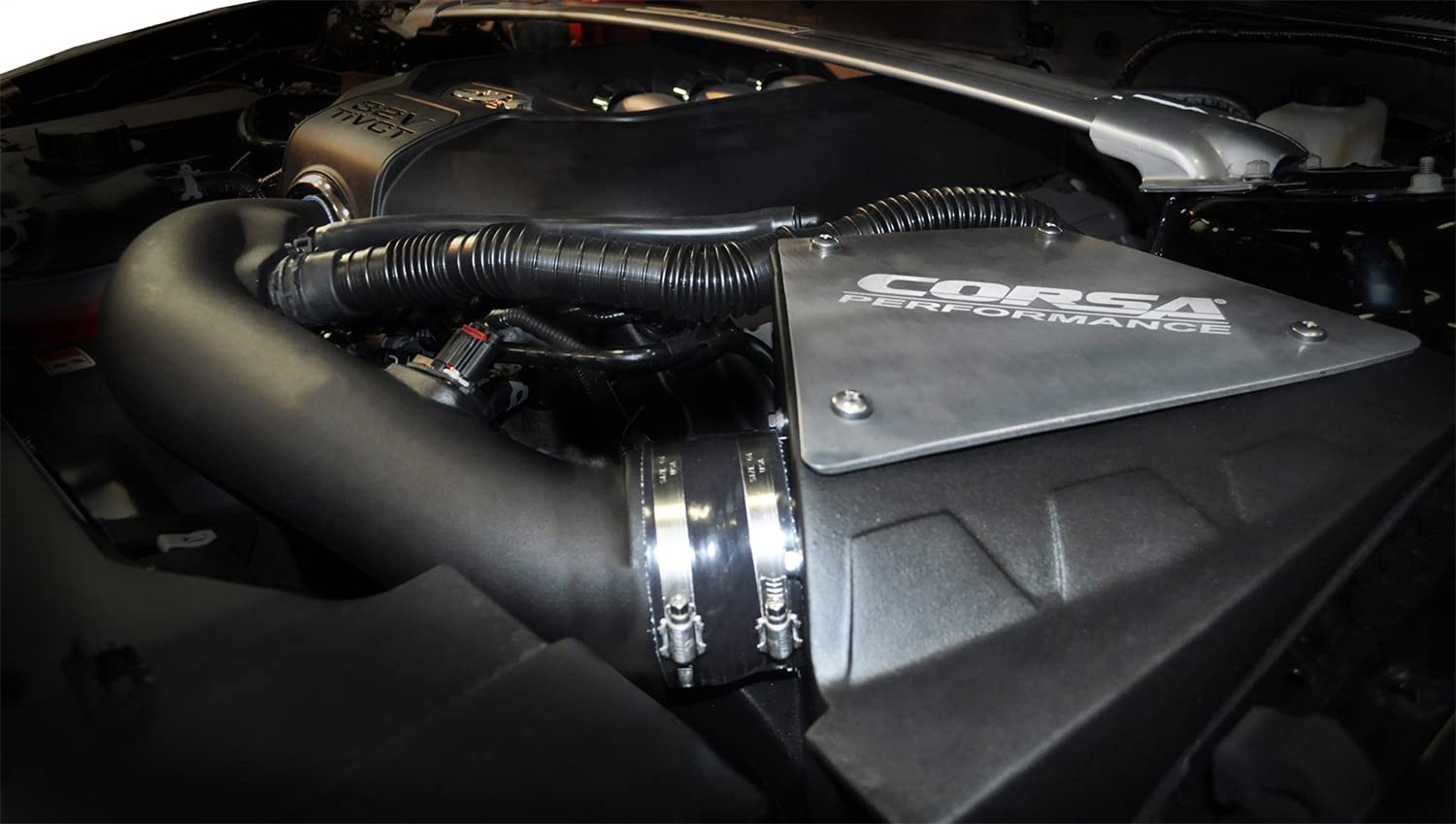 CORSA 49750 High Performance Closed Box Cold Air Intake System - Improves Engine Power & Fuel Efficiency for Cars, Trucks & SUVs - Perfect for Racing & Off-Road Adventures
