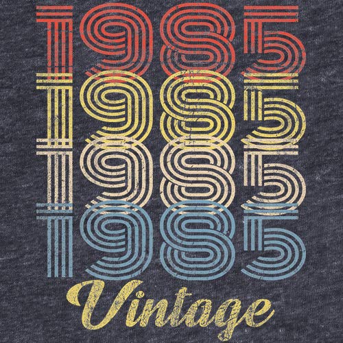 Vintage 1985 Retro 40th Birthday T-Shirt for Women - Perfect 40th Birthday Gift Idea - Great for Parties, Celebrations & Milestone Events