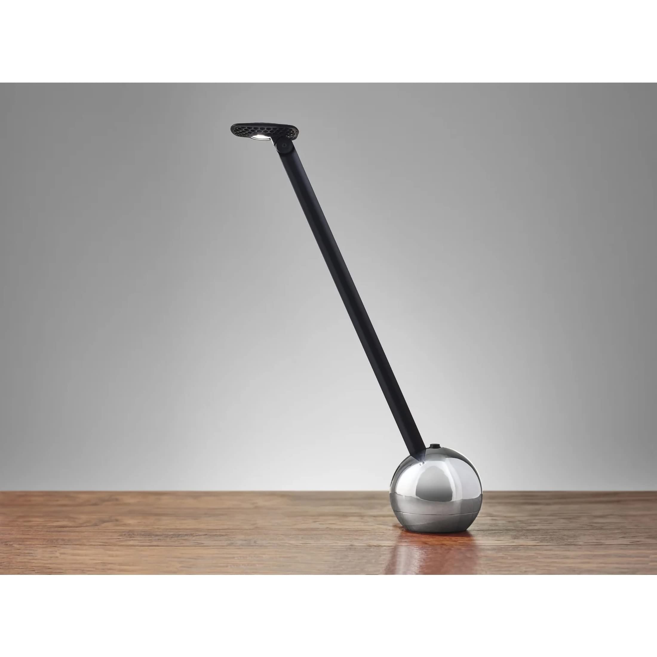 ADS360 AD9000-01 Kiu LED Desk Lamp, Matte Black - Adjustable Brightness Eye-Caring Study Light for Office, Reading & Home Workspace