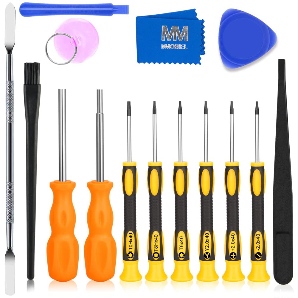 MMOBIEL Professional Repair Screwdriver Toolkit - Compatible with Nintendo Switch, 3DS, Wii, NES, SNES, DS Lite, GBA & GameCube | Perfect for Console Repairs & DIY Fixes