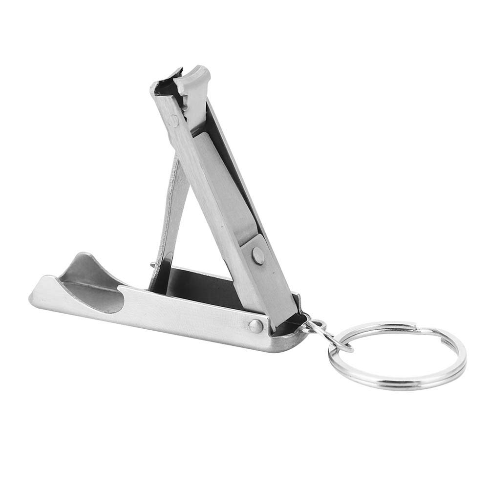 Kay Bottle Opener & Key Nail Clipper - High Strength Lightweight Nail Clippers for Thick Nails - Perfect for Daily Use, Travel, Camping & Home Essentials