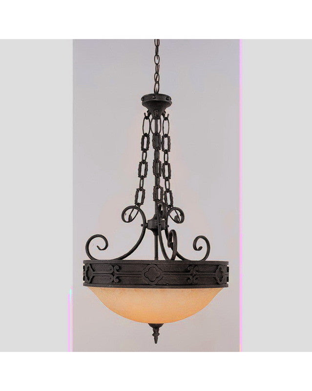Trans Globe Lighting 3765 BK 3-Light Black Hanging Pendant Chandelier - Modern Ceiling Light Fixture for Dining Room, Kitchen Island or Bedroom