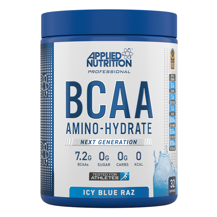 Applied Nutrition BCAA Amino Hydrate 450g - Premium Branched-Chain Amino Acid Supplement for Muscle Recovery & Hydration | Ideal for Post-Workout, Fitness Training & Active Lifestyle