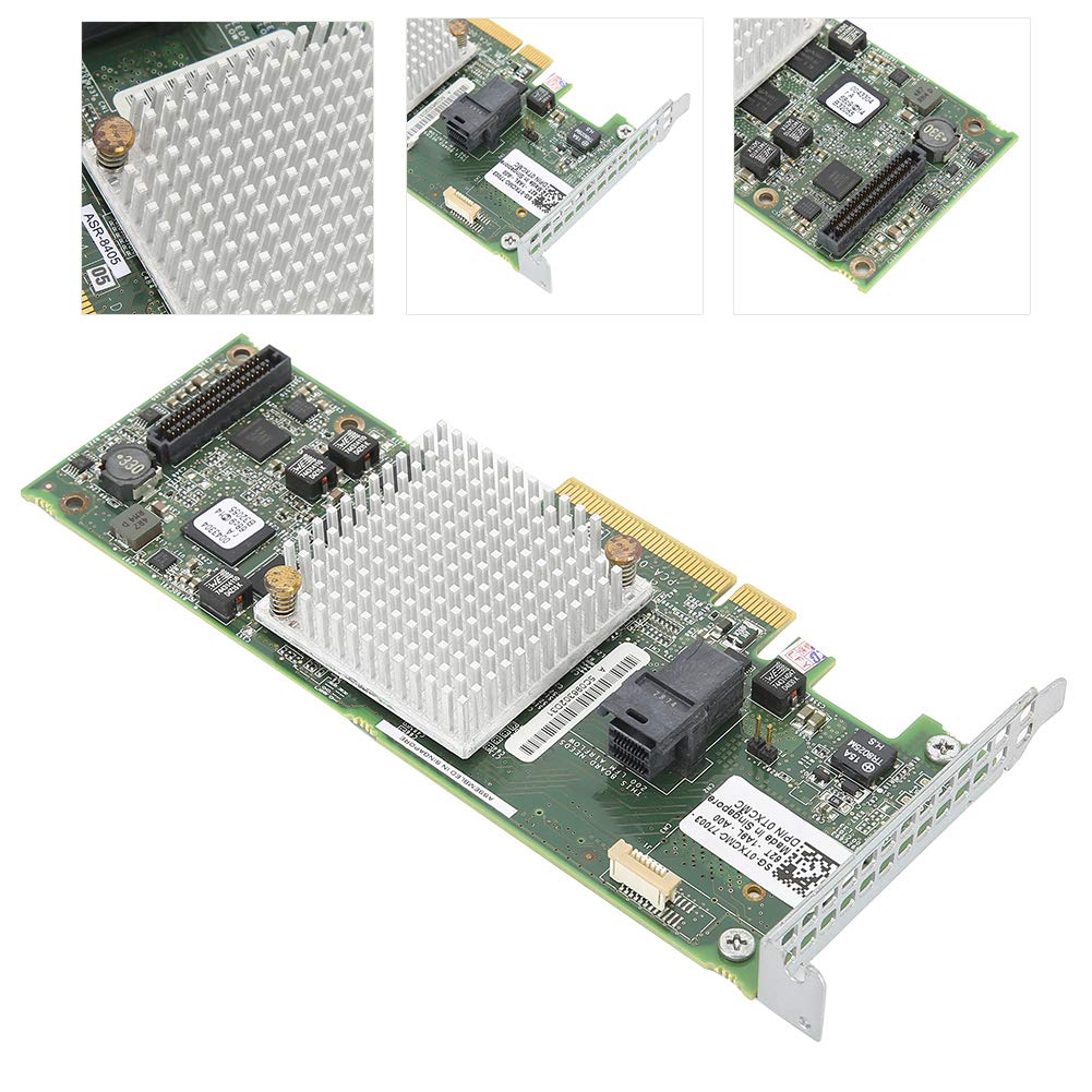 High-Performance 12Gb/s SAS/SATA RAID Controller Card - ASR-8405 for Servers | Compatible with Windows & Linux (Red Hat, SUSE, Fedora, Debian, Ubuntu) | Ideal for Data Storage, Server Upgrades & Enterprise IT Solutions