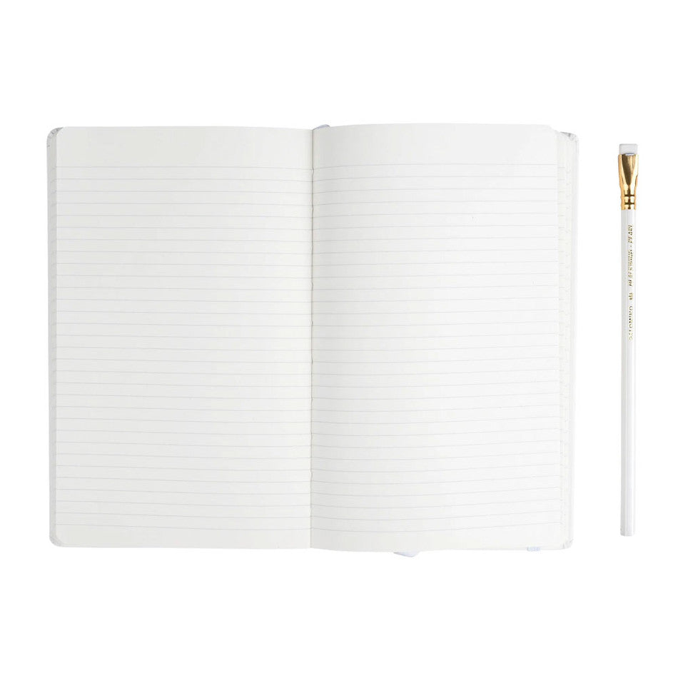 Premium Blackwing Slate Notebook and Pencil Set - A5 White Paper for Writing, Sketching & Journaling - Perfect for Artists, Writers & Students