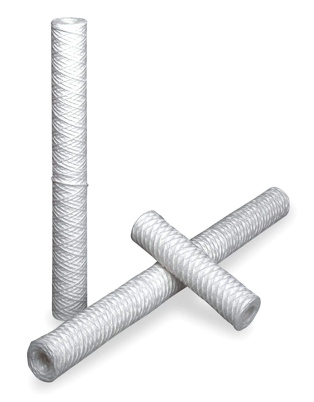 String Wound Cartridge Filter 12 GPM 50 Micron - Pack of 6 | Water Filtration System for Home, Industrial & Commercial Use
