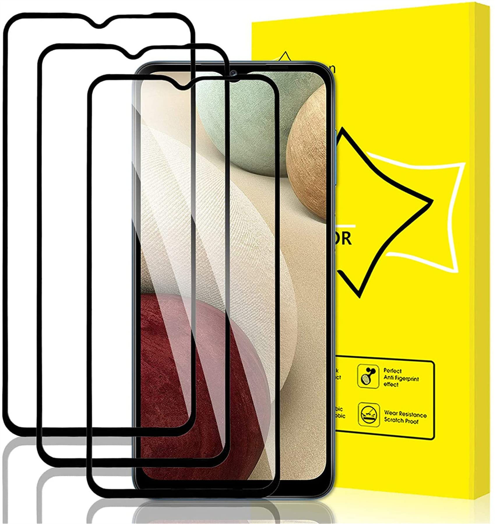 Tempered Glass Screen Protector for VIVO X9S/X9 - 3 Pack HD Clear Anti-Scratch Phone Screen Protector for VIVO X9S/X9 - Perfect for Everyday Use, Gaming, and Work Protection