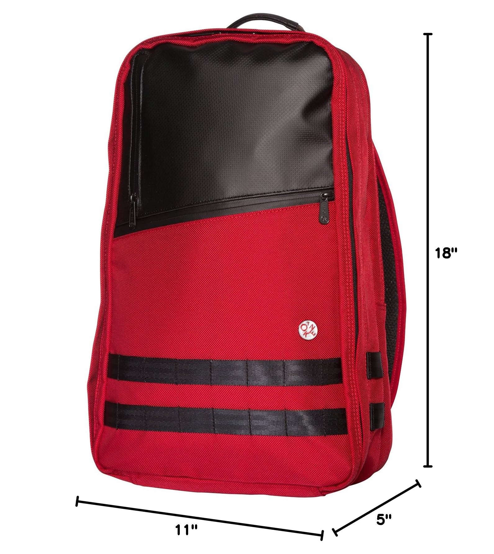 Grand Army Backpack - Medium Size, Red, Durable & Stylish for School, Travel & Outdoor Adventures