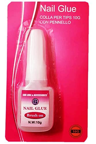 ClubBeauty 200 Pcs Fake Acrylic Natural Nails Kit with 1 Tube 10g Nail Glue - Long Lasting Press on Nails for Women, Salon Quality Manicure at Home, Perfect for Parties, Weddings & Daily Wear