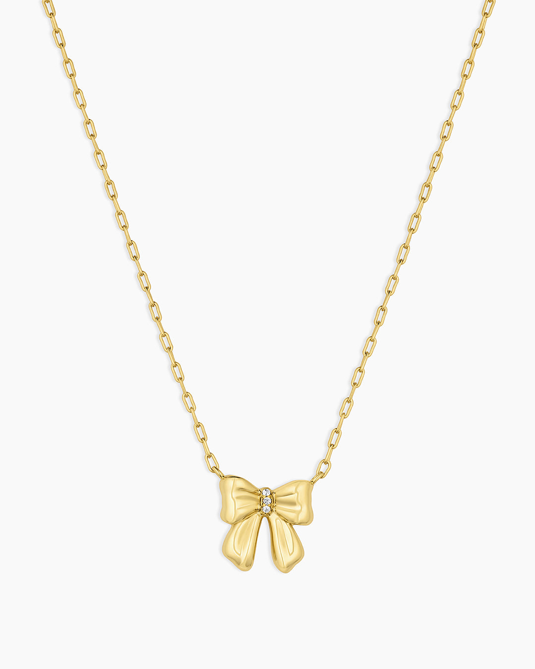 Elegant Bow Necklace for Women - Dainty Gold/Silver Pendant Jewelry Gift for Her - Perfect for Valentine's Day, Anniversary & Special Occasions